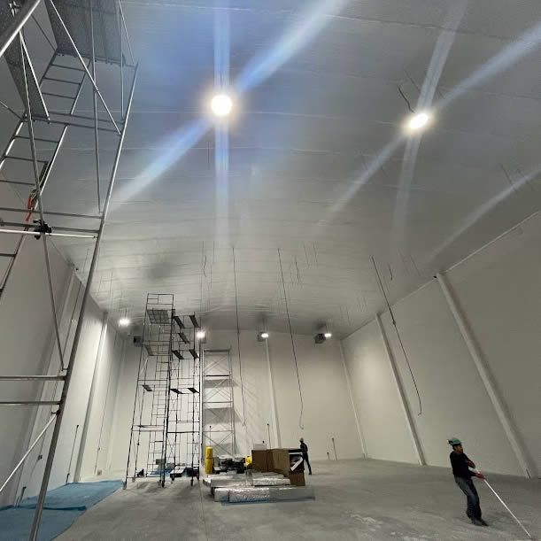 nave industrial llave en mano construida para empresa farmaceutica argon pharma